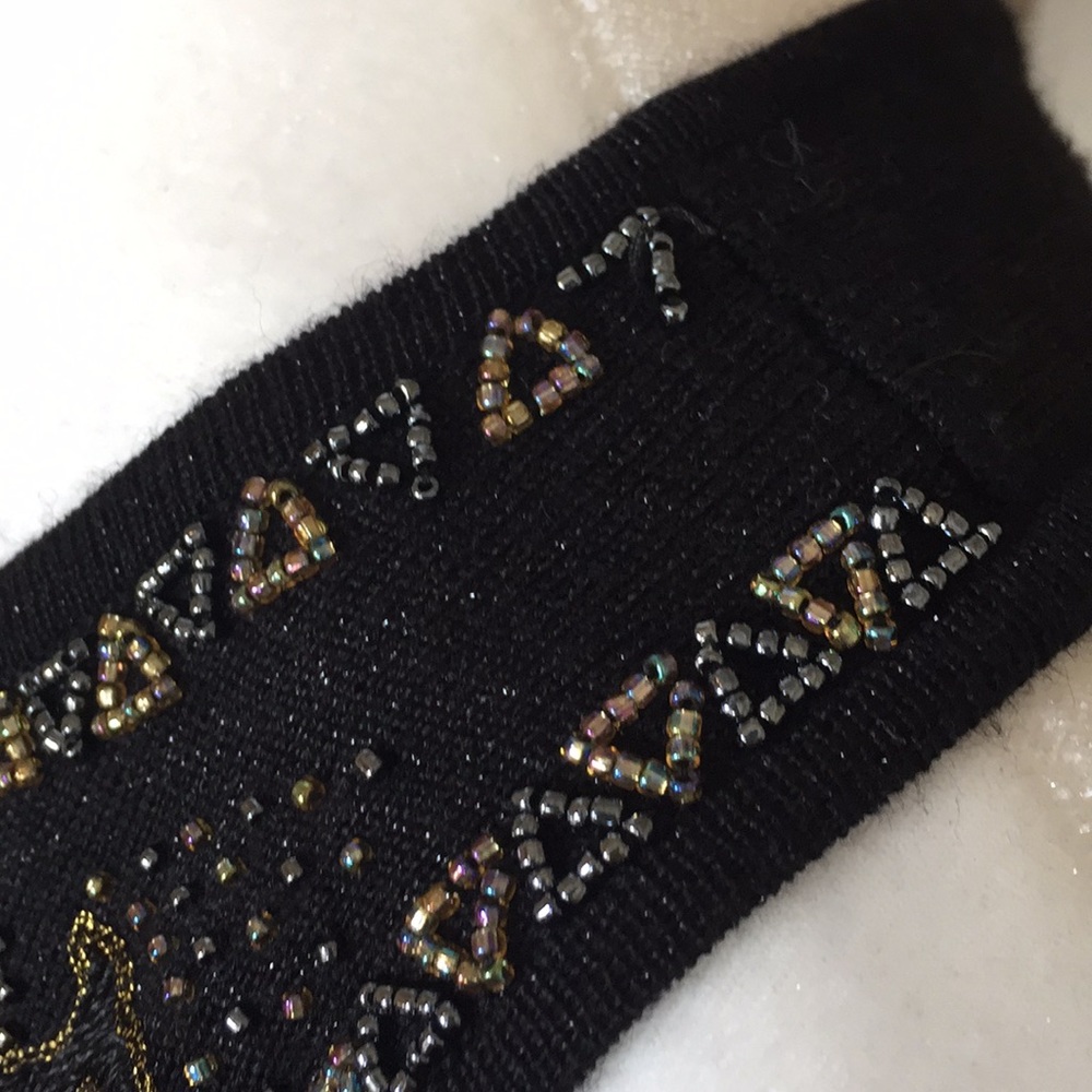 Carole Little ✨ PM black embroidered dress - Picture 6 of 7